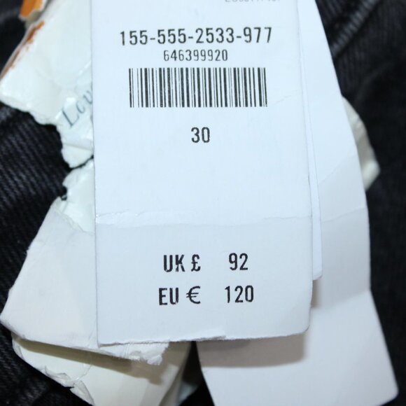 Abercrombie & Fitch Women's High Rise Jeans - Black - Picture 4 of 4